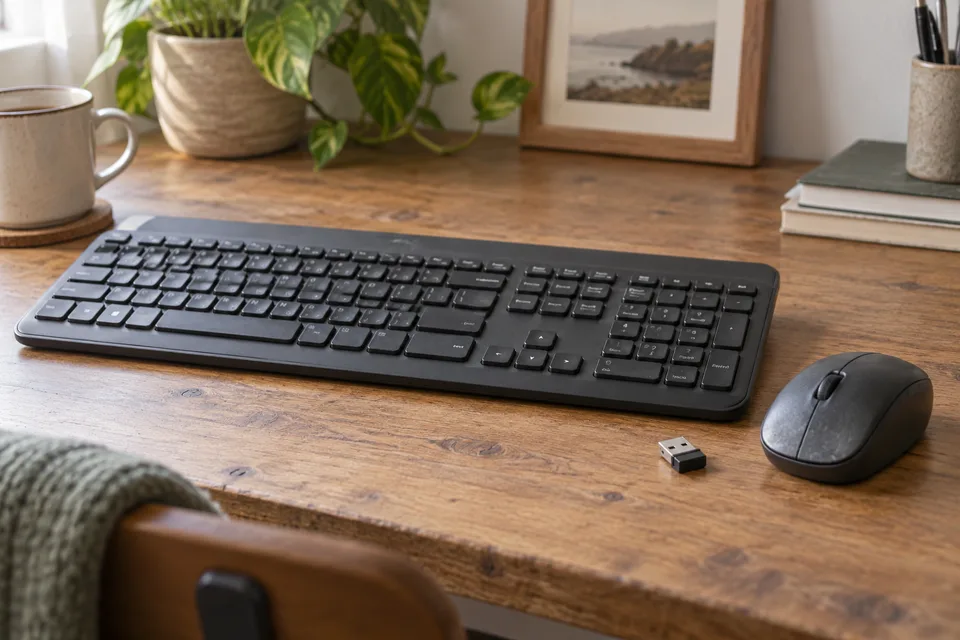 Clavier, souris et récepteur d’occasion